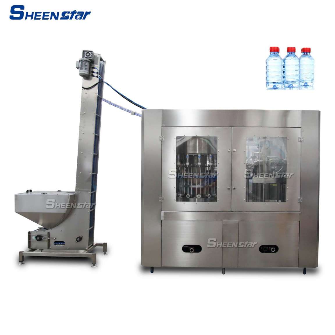 Competitive drinking water mineral water bottling sealing machine equipment price