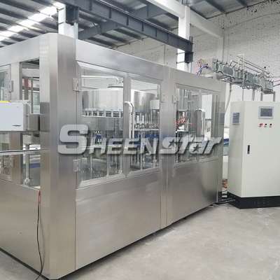 Pure water bottled beverage filling production machine equipment price