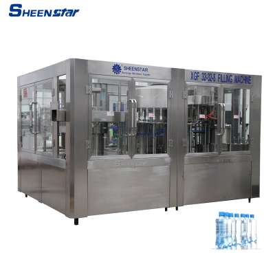 Pure water drink bottling filling packaging production machine price